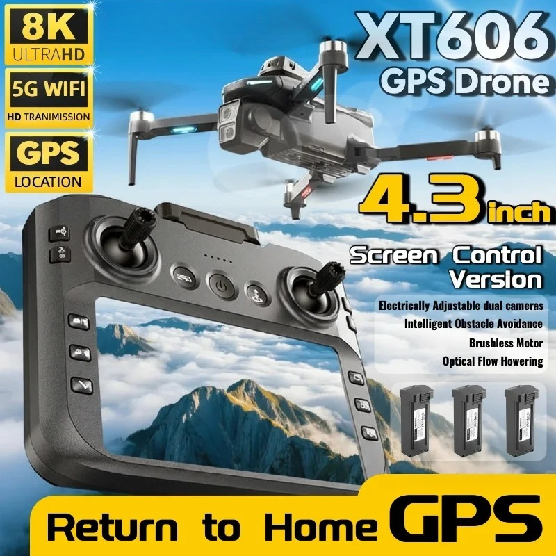 Drone Gps Mount - Лучшее предложение: Дрон XT606 MAX с