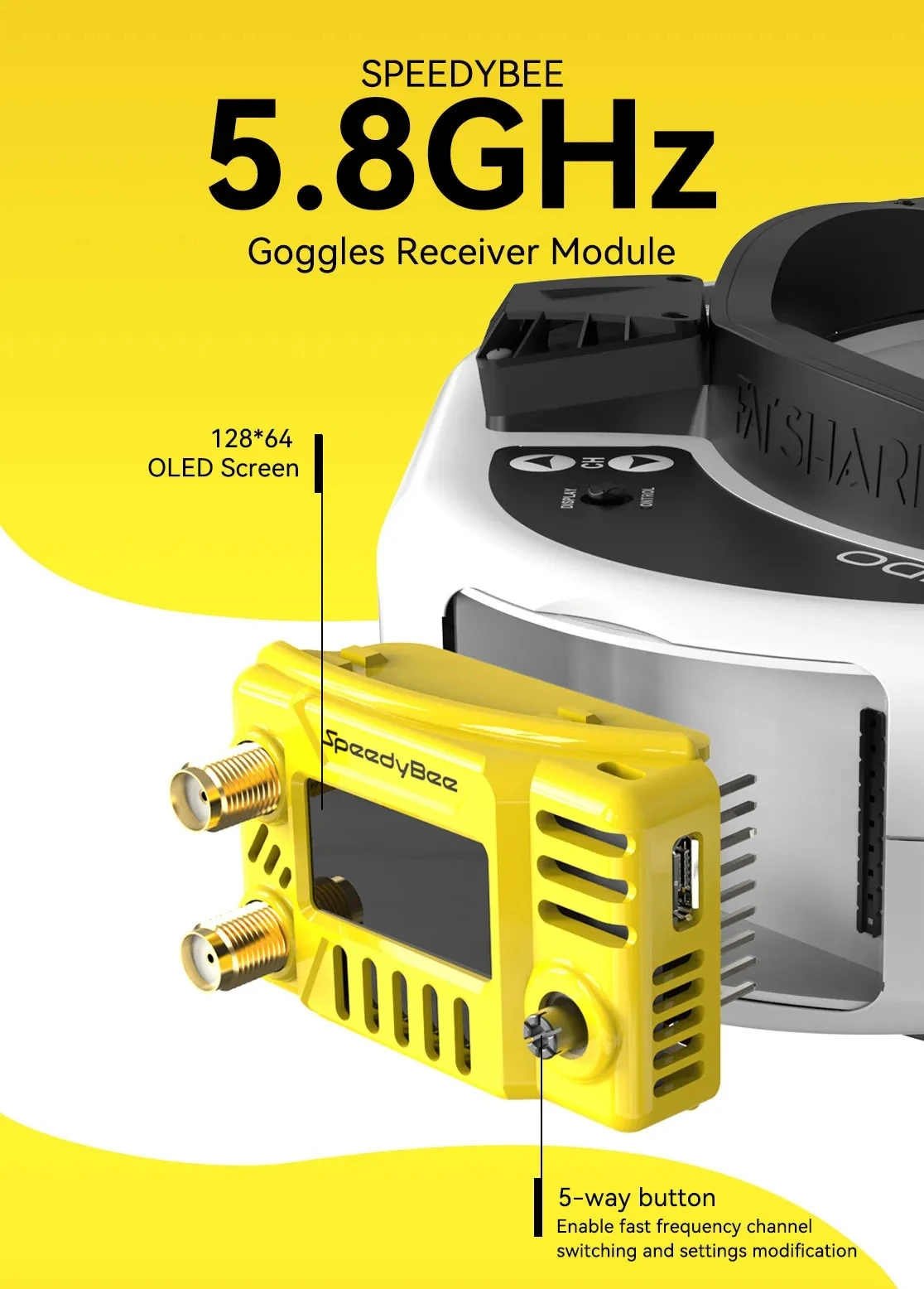 Модуль для FPV-очков SpeedyBee – обзор и цена Drone Compass