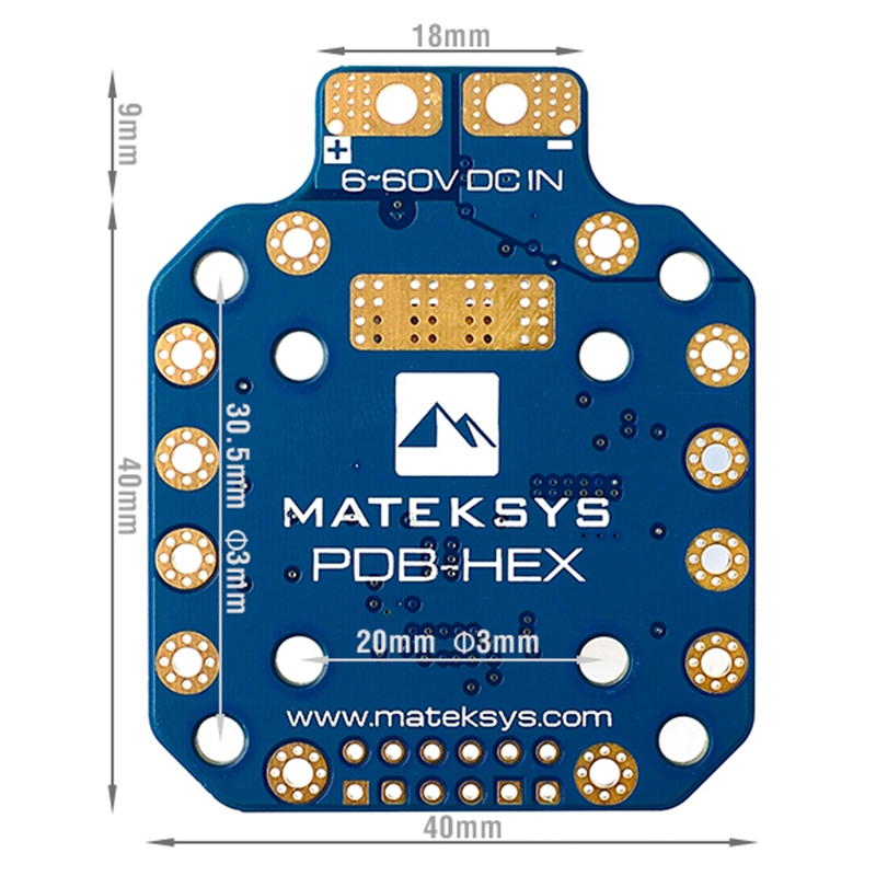 Питательный блок Oike Mateksys – обзор и цена Drone Power Distribution Board